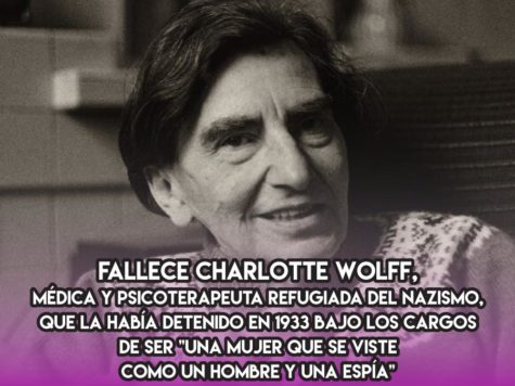 Charlotte Wolff, "una mujer que se viste como un hombre"