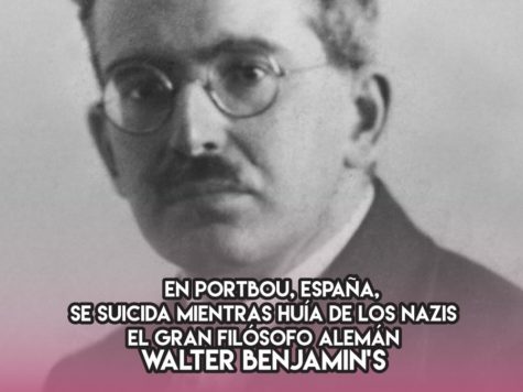 El suicidio de Walter Benjamin