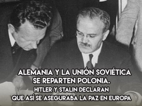 Hitler y Stalin contra Polonia