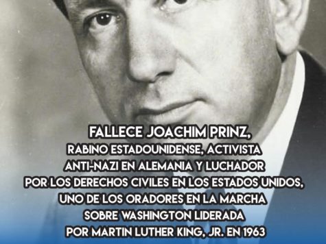 Joachim Prinz y Martin Luther King