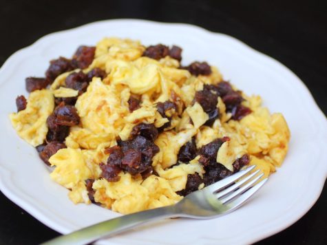 Una manera diferente de comer tus huevos salteados. ¡Quedan buenísimos!