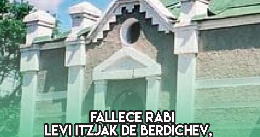Rabi Levi Itzjak de Berdichev y el jasidismo