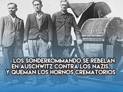 Rebelión de los Sonderkommando en Auschwitz