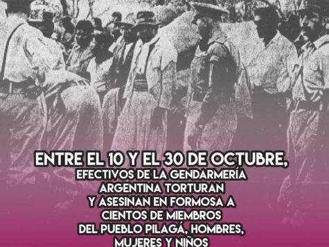 Masacre de pueblos originarios en Formosa: 10 de octubre 1 Masacre de pueblos originarios en Formosa: 10 de octubre