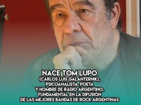 Tom Lupo: 22 de octubre: 22 de octubre