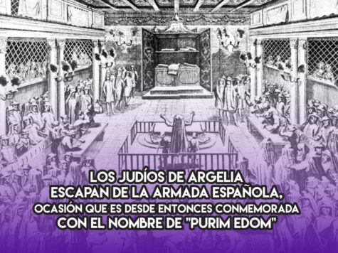 Purim Edom en Argelia