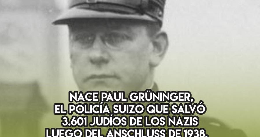 Paul Grüninger, Justo entre las Naciones