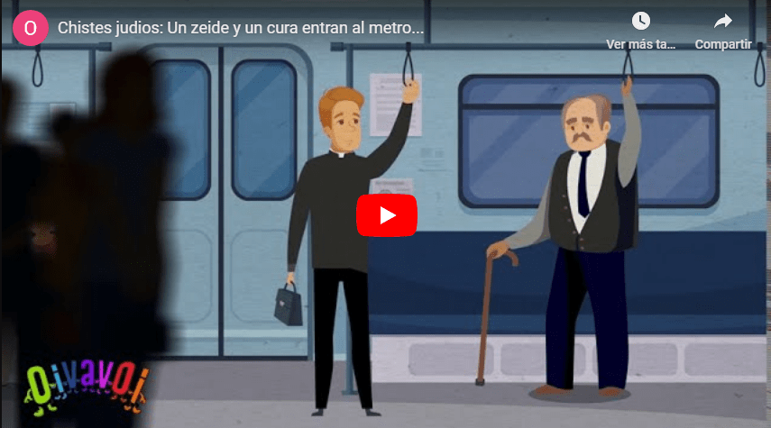 Un zeide y un cura entran al metro...