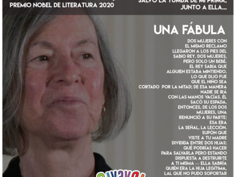 Una fábula de Louise Glück: poesía, psicoanálisis, midrash y Premio Nobel