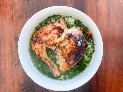 Pollo con Mulujía ("malva judía") 1 Pollo con Mulujía ("malva judía")