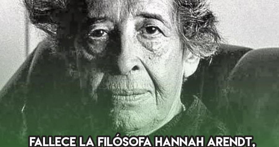 Hannah Arendt y el totalitarismo