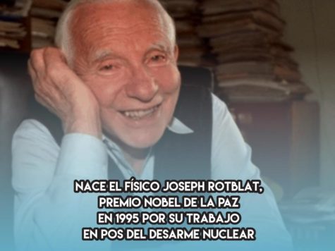 Joseph Rotblat y el desarme nuclear