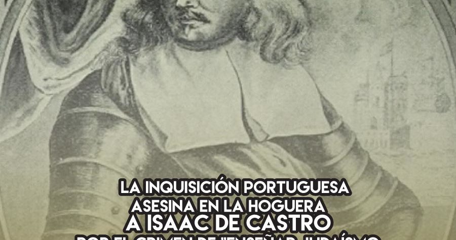 Isaac de Castro, víctima de la Inquisición en Brasil