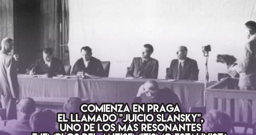 El "Juicio Slansky" y el antisemitismo estalinista
