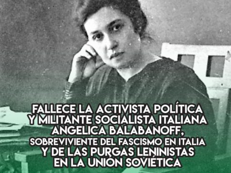 Angelica Balabanoff, socialismo a la italiana