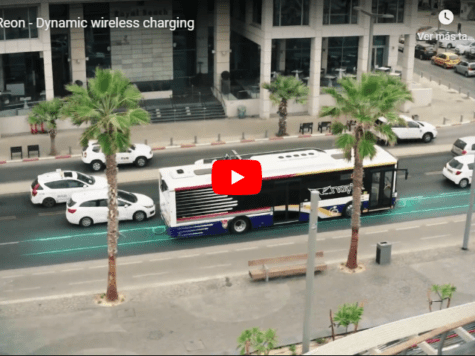 Tel Aviv: una carretera recarga los vehículos mientras circulan