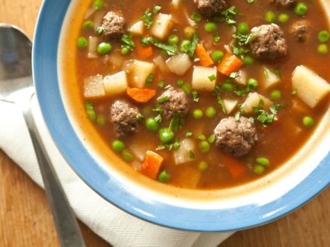 Sopa de Kofta: sopa de carne con albóndigas