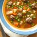 Sopa de Kofta: sopa de carne con albóndigas