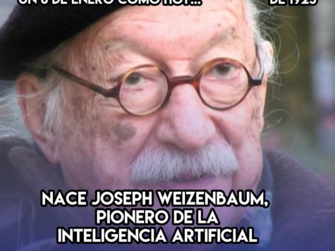 Joseph Weizenbaum, pionero de la inteligencia artificial