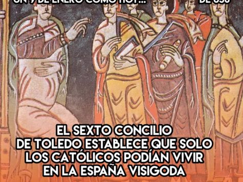 España visigoda, exclusiva para católicos