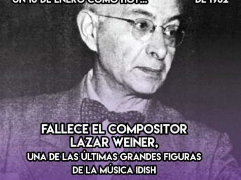 Lazar Weiner: la resiliencia d ela música idish