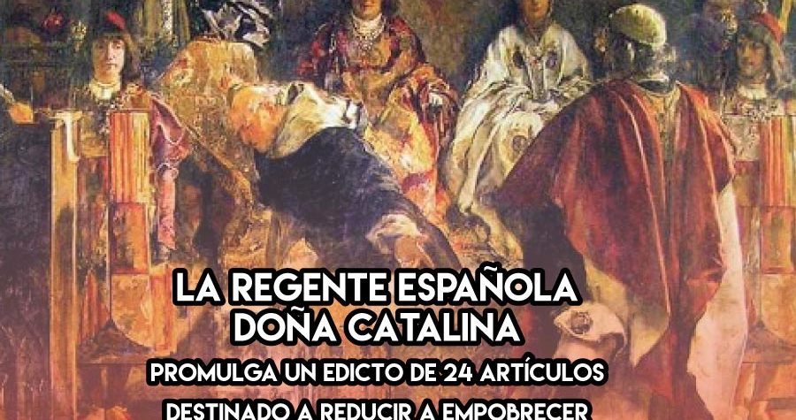 Los Decretos antisemitas de Doña Catalina