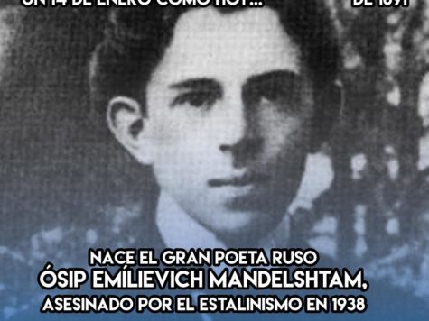 Ósip Mandelshtam: 14 de enero