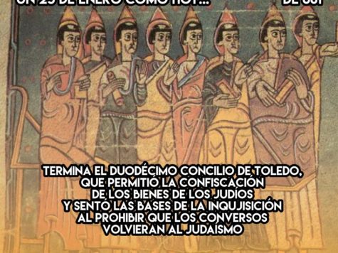 XII Concilio de Toledo, fundamento de la Inquisición