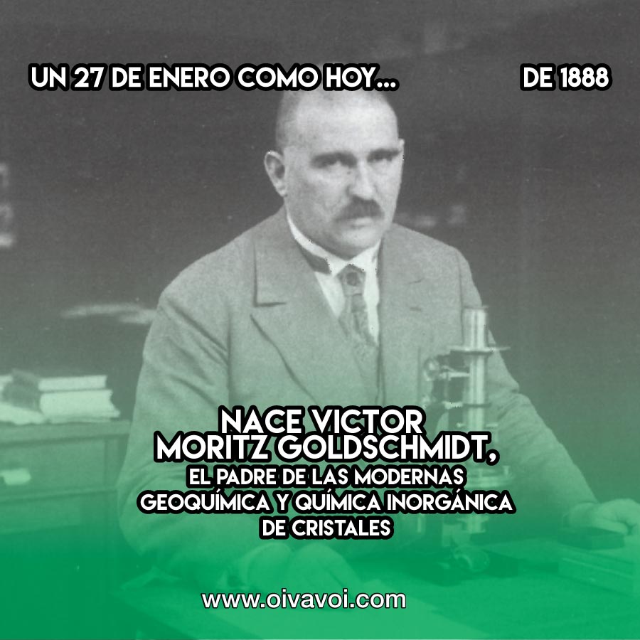 Victor Goldschmidt, padre de la geoquimica