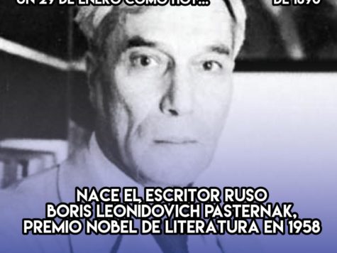 Boris Pasternak, 29 de enero