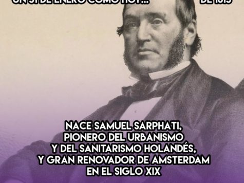 Samuel Sarphati, renovador de Amsterdam 1 Samuel Sarphati, renovador de Amsterdam