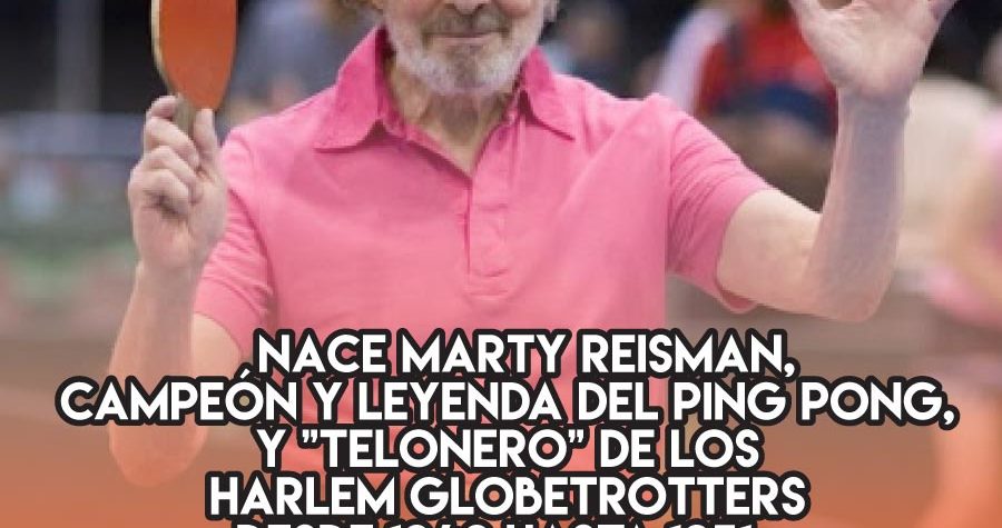 Marty Reisman, leyenda del ping pong