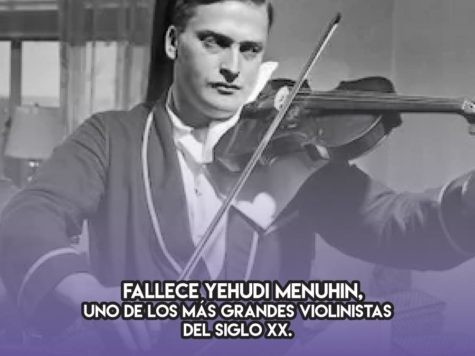 Yehudi Menuhin: 12 de marzo