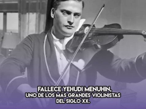 Yehudi Menuhin: 12 de marzo