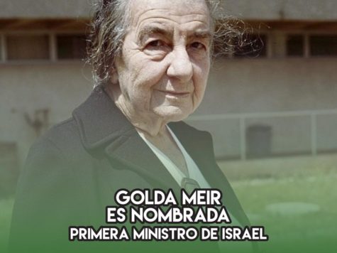 Golda Meir es nombrada Primera Ministro de Israel