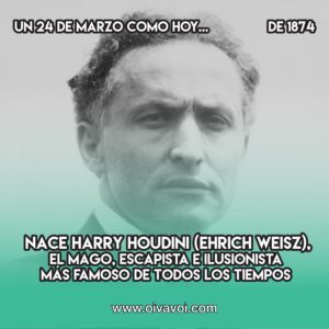 Harry Houdini, el ilusionista más famoso de la historia