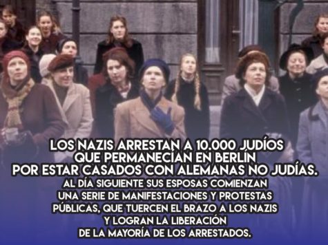 Las mujeres de la Rosenstrasse tuercen el brazo a los nazis