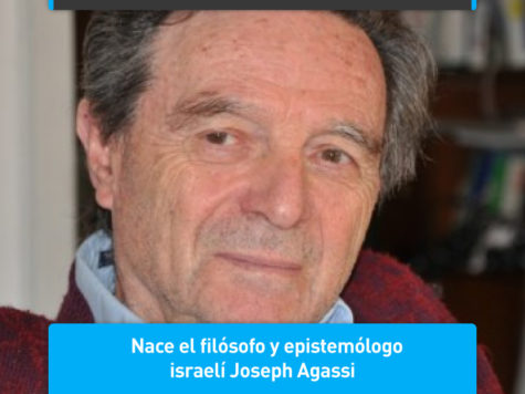 Joseph Agassi, filósofo y epistemólogo israelí