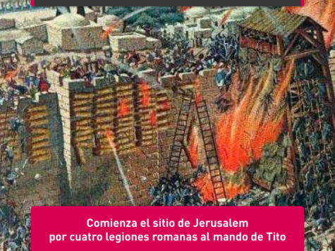 Tito sitia a Jerusalem: 14 de abril