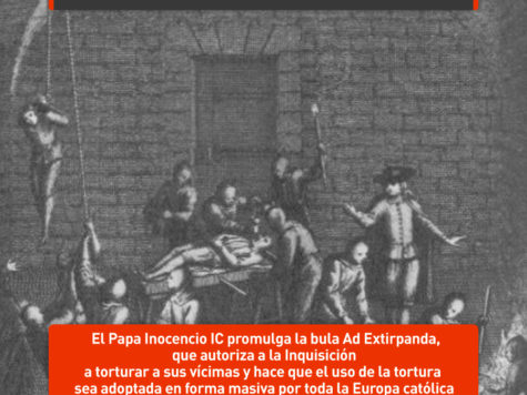 Inocencio IV autoriza la tortura de la Inquisición