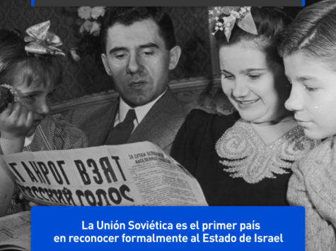 La Unión Soviética, primer país en reconocer a Israel