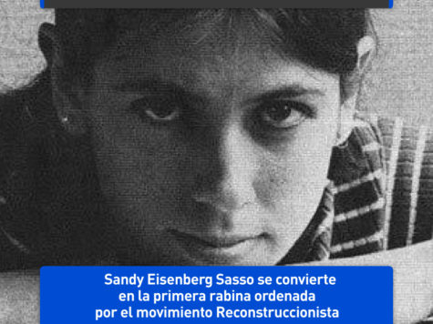 Sandy Sasso, primera rabina reconstruccionista