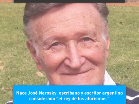 José Narosky, "el rey de los aforismos"