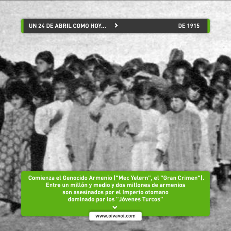 Mec Yełeṙn el genocidio contra el pueblo armenio