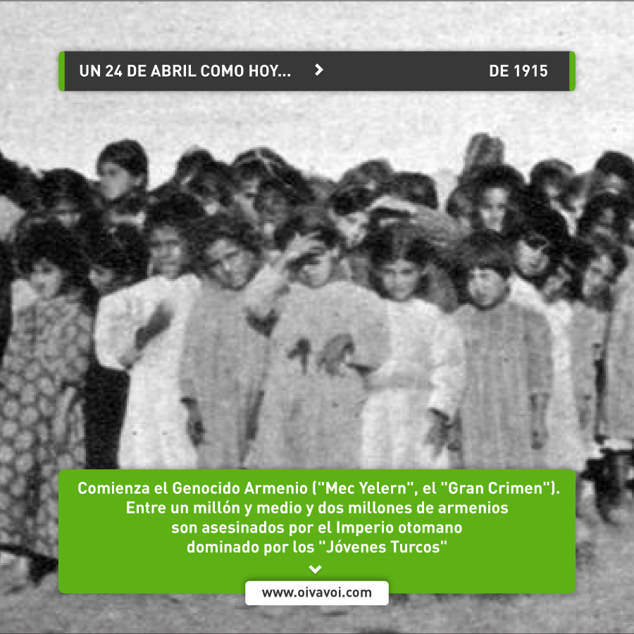 Mec Yełeṙn: el genocidio contra el pueblo armenio 1 Mec Yełeṙn: el genocidio contra el pueblo armenio