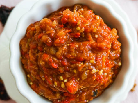 Salata de berenjena a la bulgara (kiopolu) 1 Salata de berenjena a la bulgara (kiopolu)