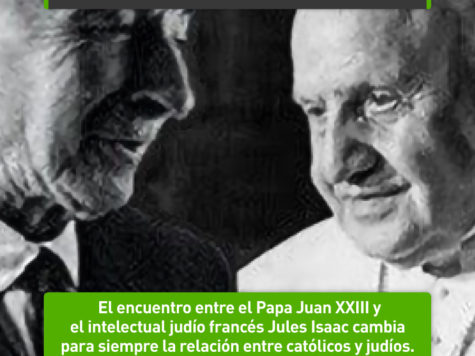 Jules Isaac y el Papa Juan XXIII cambian todo