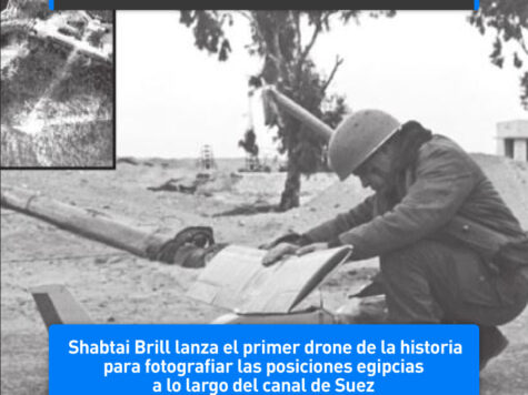 Shabtai Brill lanza el primer drone de la historia