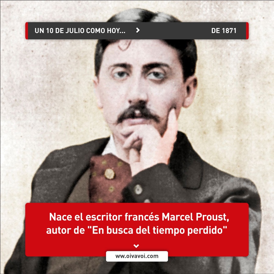 Marcel Proust busca el tiempo perdido