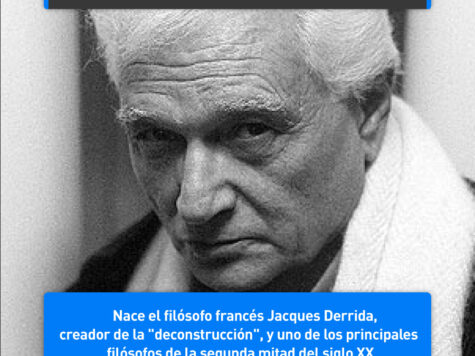Jacques Derrida y la deconstrucción